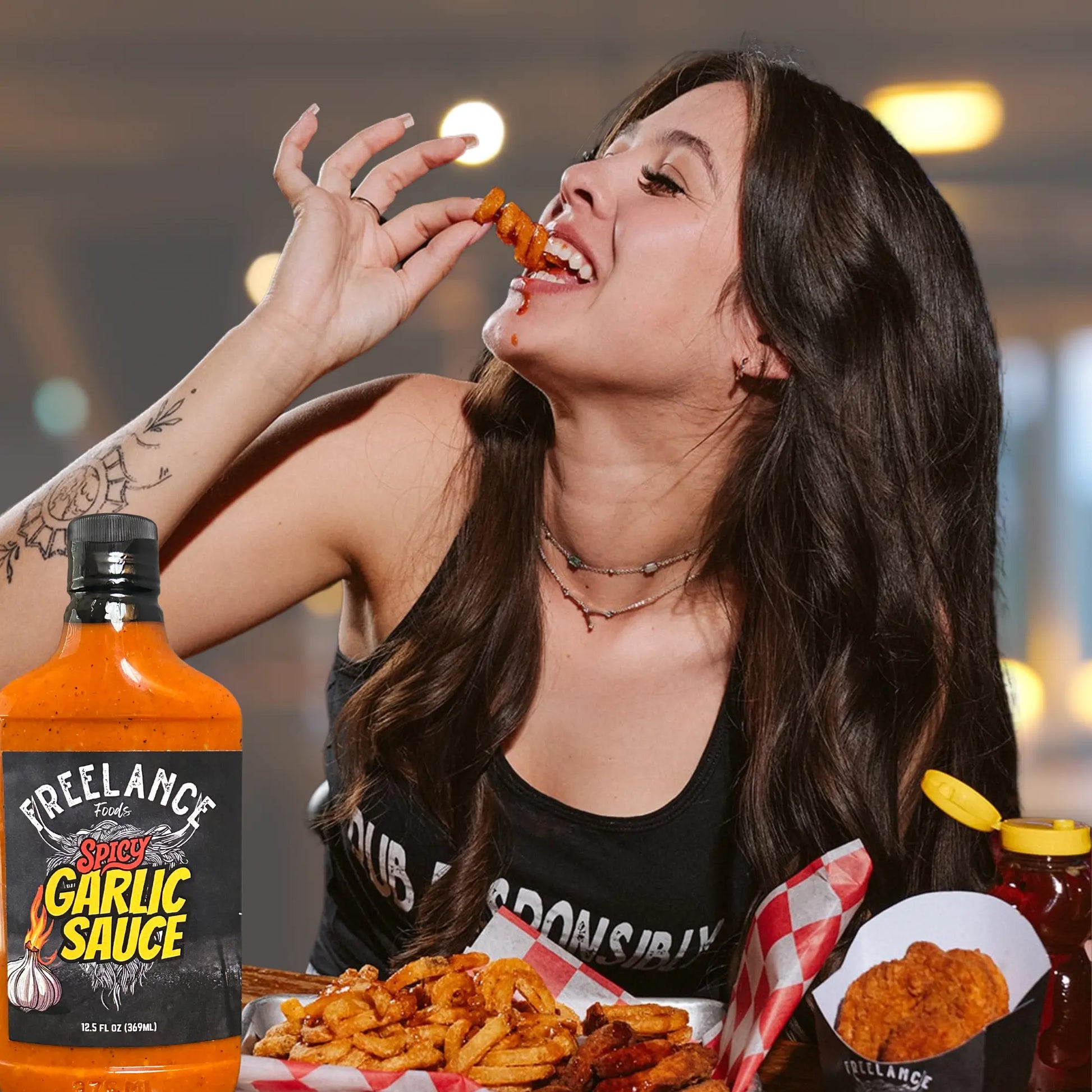 FREELANCE SPICY GARLIC SAUCE Freelance Foods