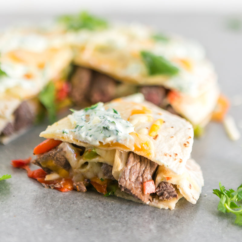 Tex-Mex Steak Quesadilla