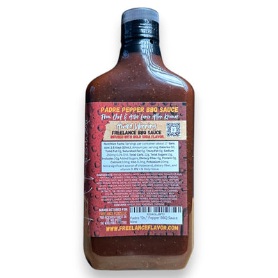 Dr. Pepper BBQ Sauce  (Padre Pepper BBQ Sauce) - Freelance Foods