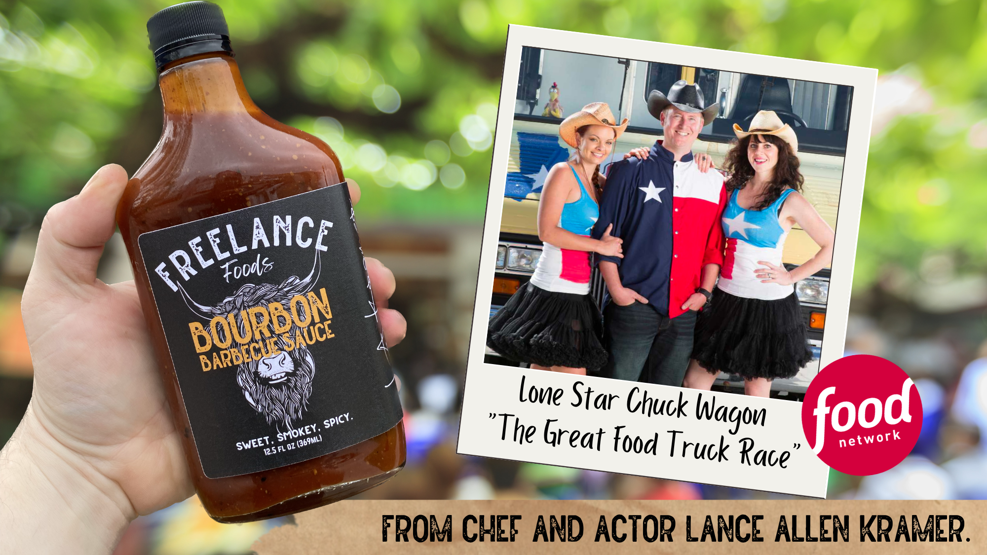 From Chef and Actor Lance Allen Kramer